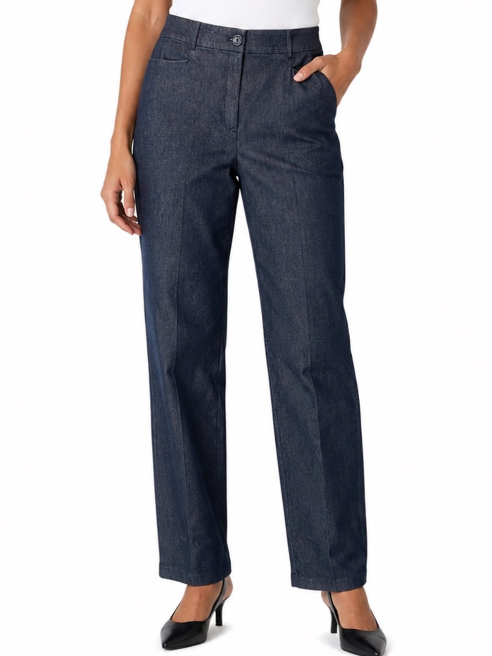 LOFT The Parker Straight leg pants denim blue women’s 14